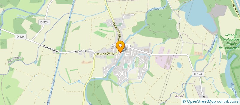 localisation de l'entreprise KLEINFELD  OBENHEIM