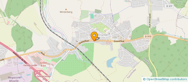 localisation de l'entreprise KLEINHENTZ JEREMY  FAREBERSVILLER