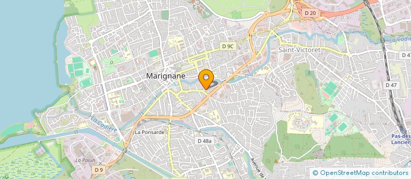 localisation de l'entreprise KLEIO à MARIGNANE