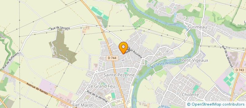 localisation de l'entreprise KLELISA  NIORT