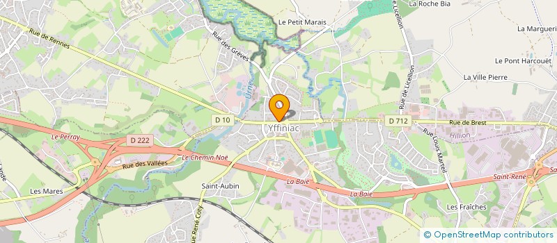 localisation de l'entreprise KLEMES  YFFINIAC