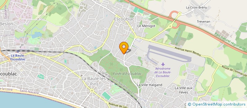 localisation de l'entreprise KLENO 44  LA BAULE-ESCOUBLAC