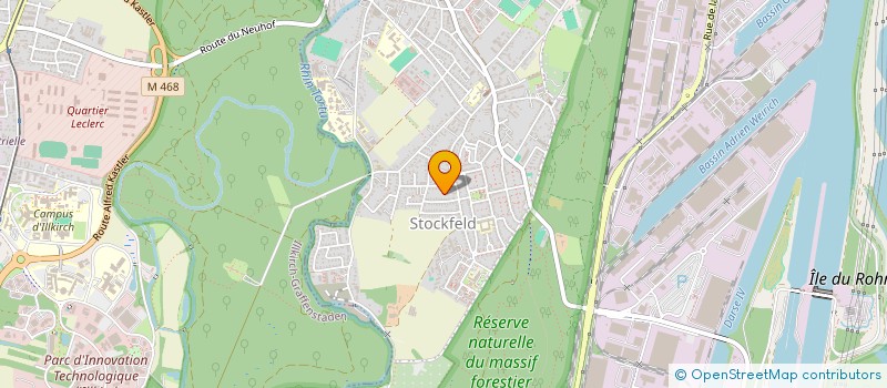localisation de l'entreprise KLEO à STRASBOURG