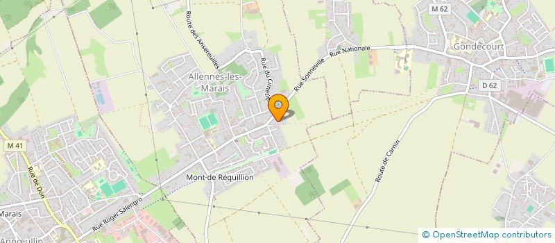 localisation de l'entreprise KLEO VISUALS  ALLENNES-LES-MARAIS