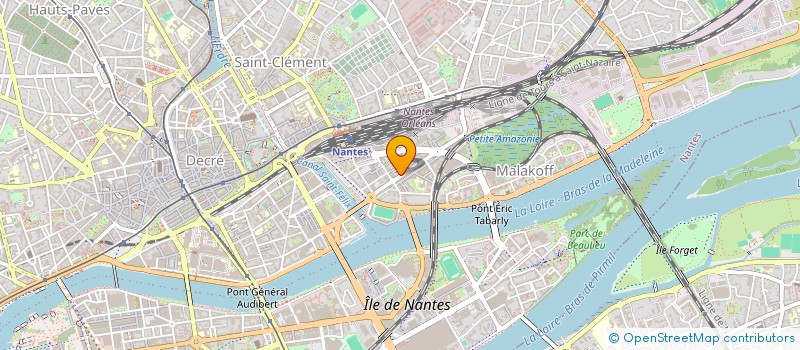 localisation de l'entreprise KLEOM à NANTES
