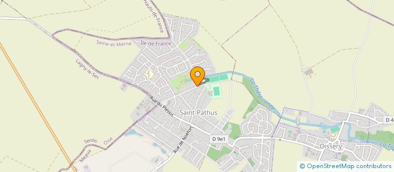 localisation de l'entreprise KLEOR IMMOBILIER  SAINT-PATHUS