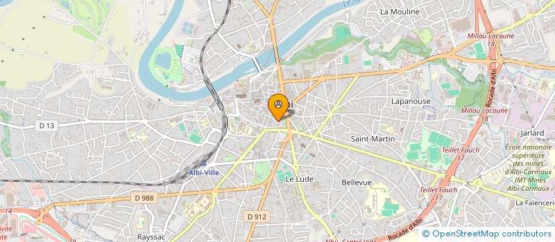 localisation de l'entreprise KLEPIC ASH SARL à ALBI