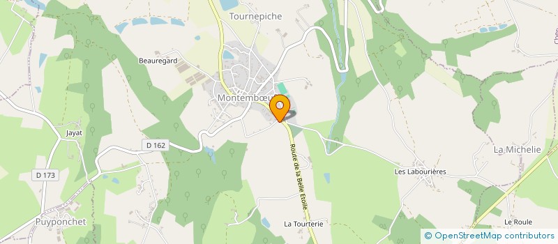 localisation de l'entreprise KLEPSYDRA à MONTEMBŒUF