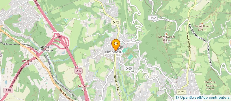 localisation de l'entreprise KLER COIFFURE  LIMONEST