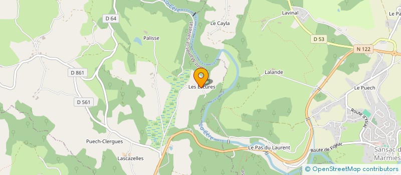 localisation de l'entreprise KLER IMMO à SAINT-MAMET-LA-SALVETAT