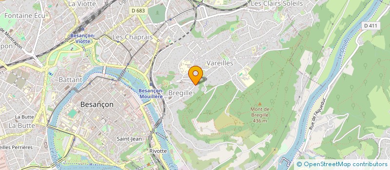 localisation de l'entreprise KLERCO à BESANCON
