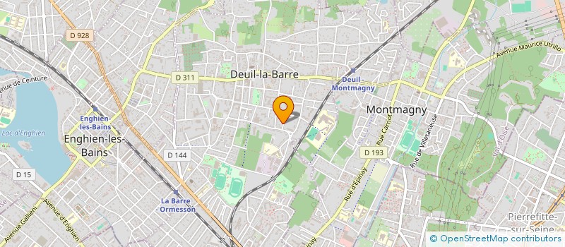 localisation de l'entreprise KLERINES  DEUIL-LA-BARRE