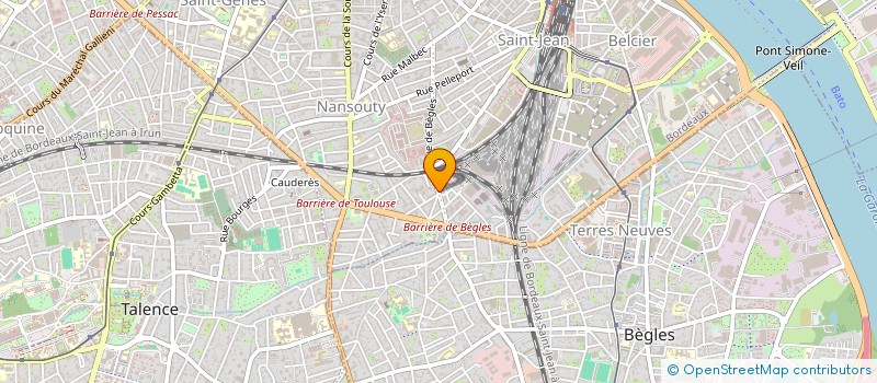 localisation de l'entreprise KLERINVEST  BORDEAUX