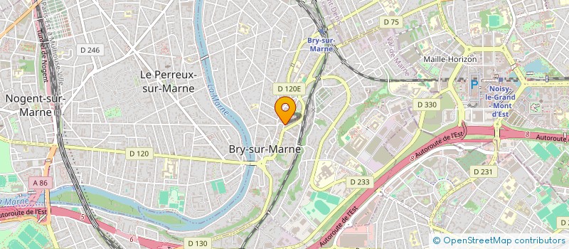 localisation de l'entreprise KLERJOT ET COMPAGNIE à BRY-SUR-MARNE