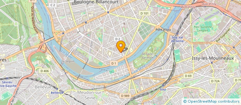 localisation de l'entreprise KLERO CONSULTING  BOULOGNE-BILLANCOURT