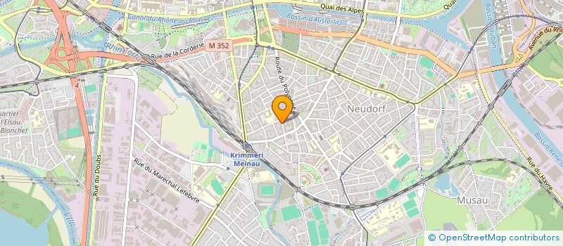 localisation de l'entreprise KLETTA à STRASBOURG