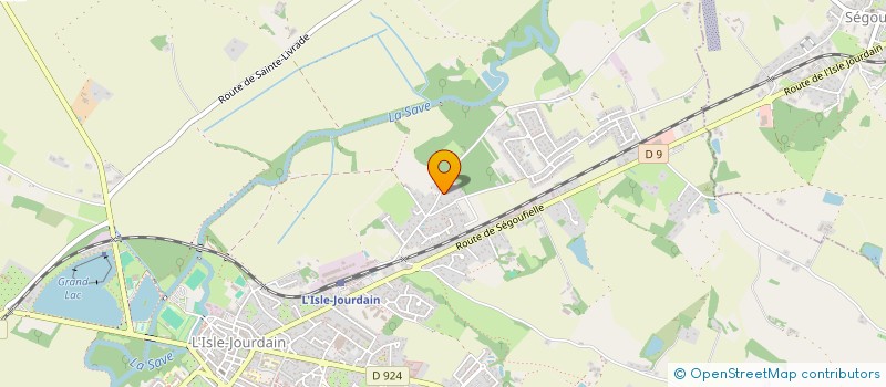 localisation de l'entreprise KLEUTELOC  L'ISLE-JOURDAIN
