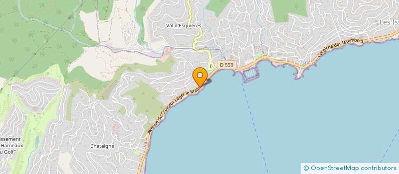 localisation de l'entreprise KLEVMARK - XIAO à SAINTE-MAXIME