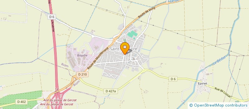 localisation de l'entreprise KLF à SAINT-BEAUZIRE