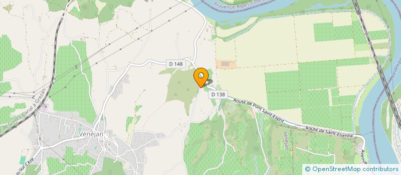 localisation de l'entreprise KLF CONSTRUCTION  VENEJAN