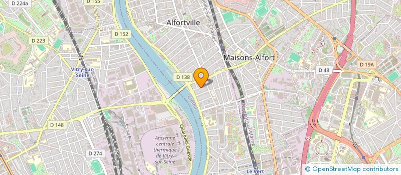 localisation de l'entreprise KLF CONSULTING à ALFORTVILLE