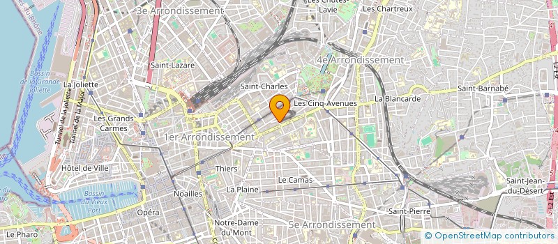 localisation de l'entreprise KLF IMMOBILIER à MARSEILLE