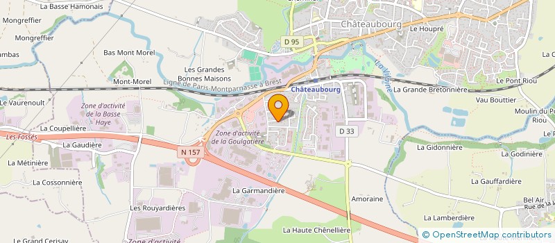 localisation de l'entreprise KLG à CHATEAUBOURG