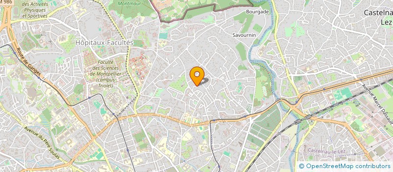 localisation de l'entreprise KLG à MONTPELLIER
