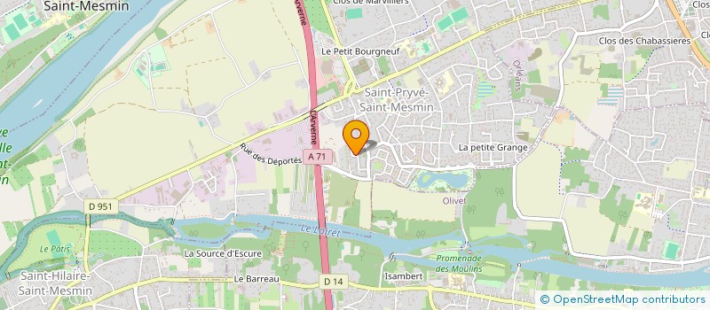 localisation de l'entreprise KLG  SAINT-PRYVE-SAINT-MESMIN