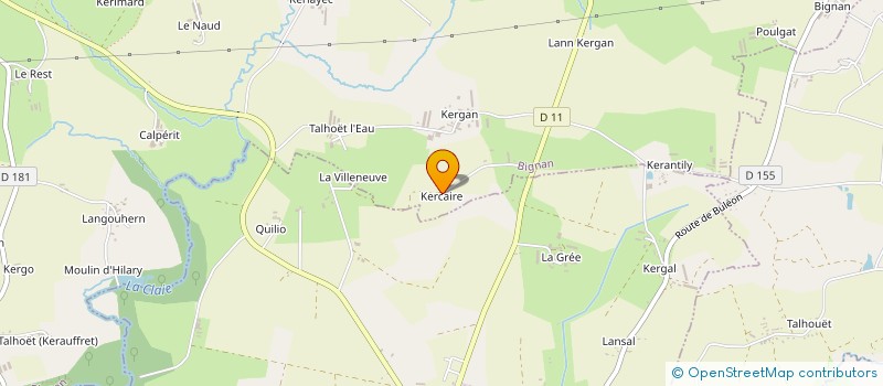 localisation de l'entreprise KLG DEPANNAGE à BIGNAN