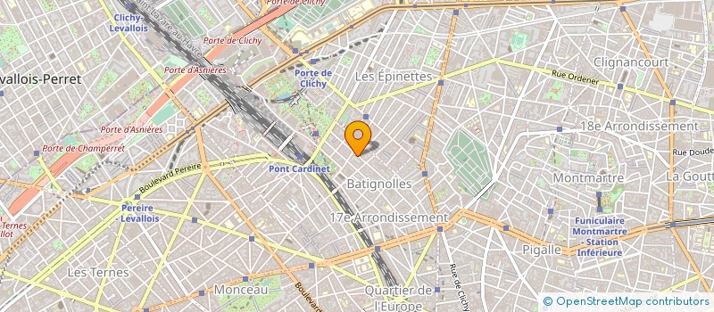 localisation de l'entreprise KLG FOOD à PARIS
