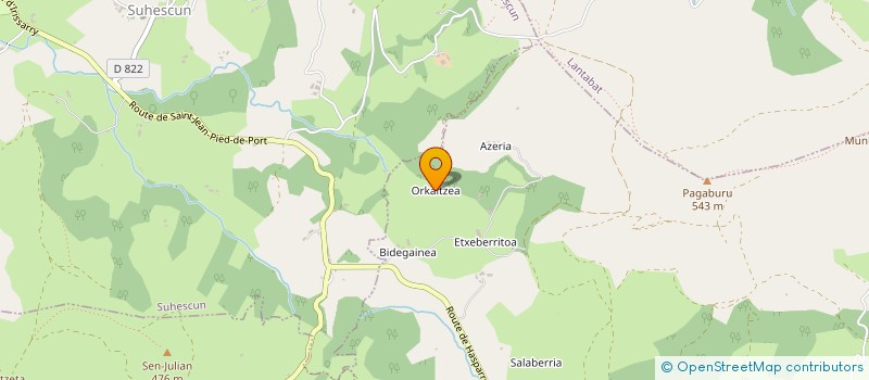 localisation de l'entreprise KLG64  AINHICE-MONGELOS