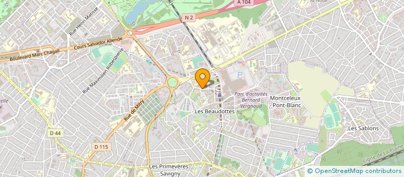 localisation de l'entreprise KLH CONSEIL ET FORMATION à SEVRAN