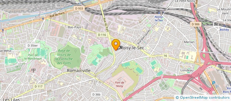 localisation de l'entreprise KLHUB à NOISY-LE-SEC