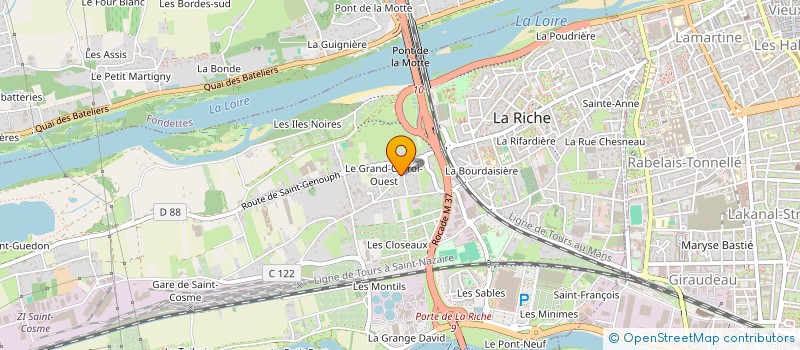 localisation de l'entreprise KLIK FAMILY à LA RICHE