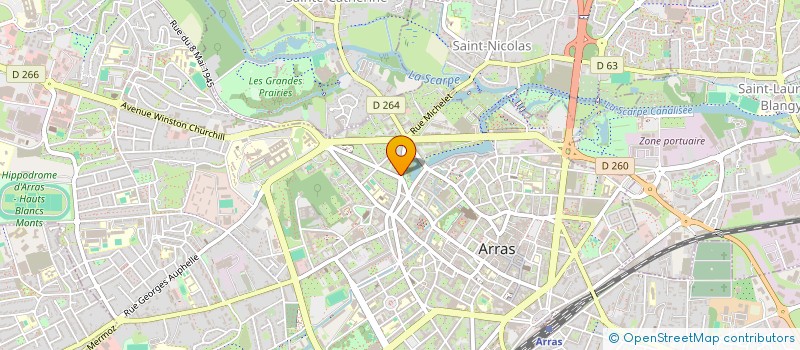 localisation de l'entreprise KLIKAMA à ARRAS