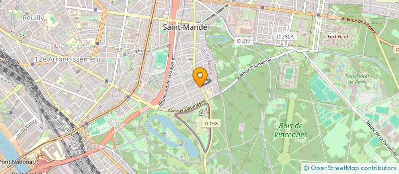 localisation de l'entreprise KLIKANGO à SAINT-MANDE