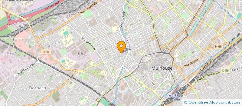 localisation de l'entreprise KLIKO  MULHOUSE