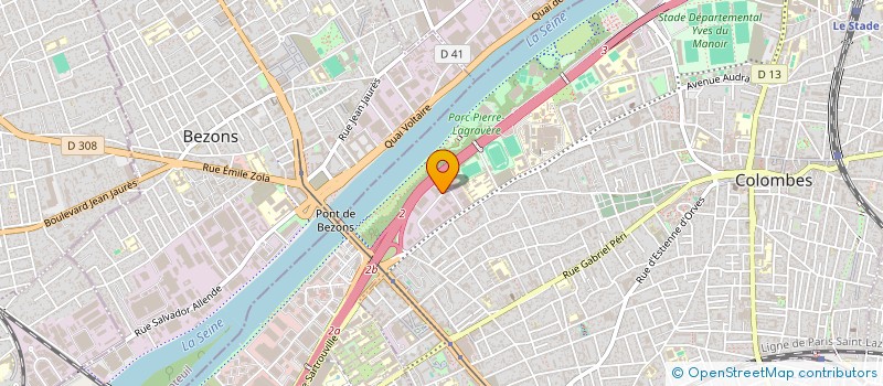 localisation de l'entreprise KLIMA à COLOMBES