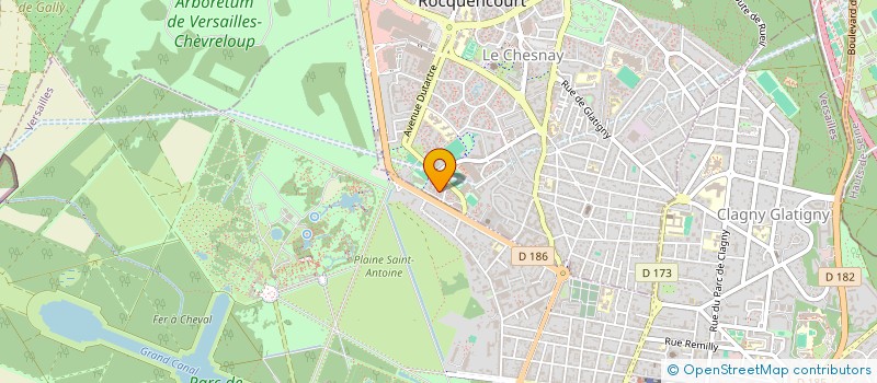 localisation de l'entreprise KLIMA PRIMEUR  LE CHESNAY-ROCQUENCOURT