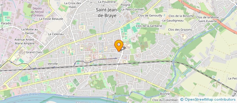 localisation de l'entreprise KLIMADSI à SAINT-JEAN-DE-BRAYE