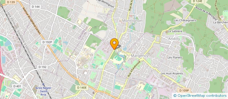 localisation de l'entreprise KLIMAELEC à EAUBONNE