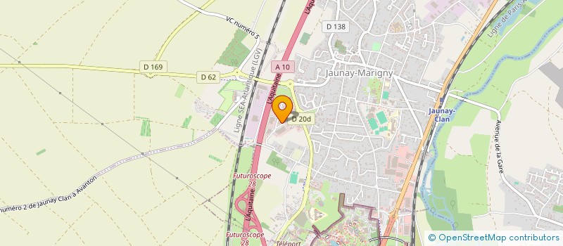 localisation de l'entreprise KLIMAS FRANCE  JAUNAY-MARIGNY