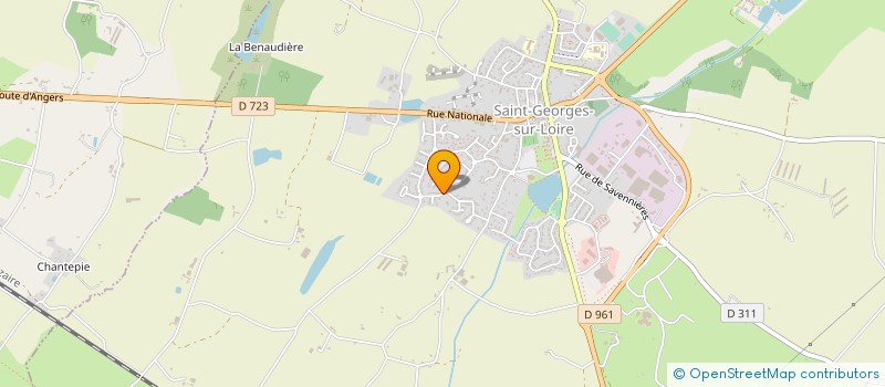 localisation de l'entreprise KLIMASTREAM  SAINT-GEORGES-SUR-LOIRE