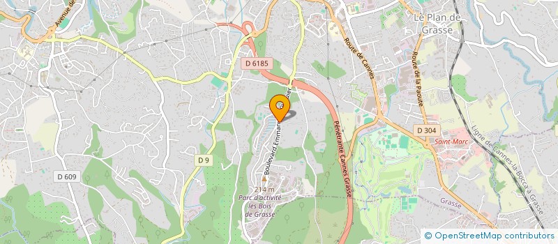 localisation de l'entreprise KLIMATEC à GRASSE
