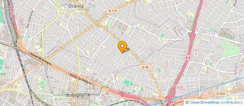 localisation de l'entreprise KLIMATECH à DRANCY