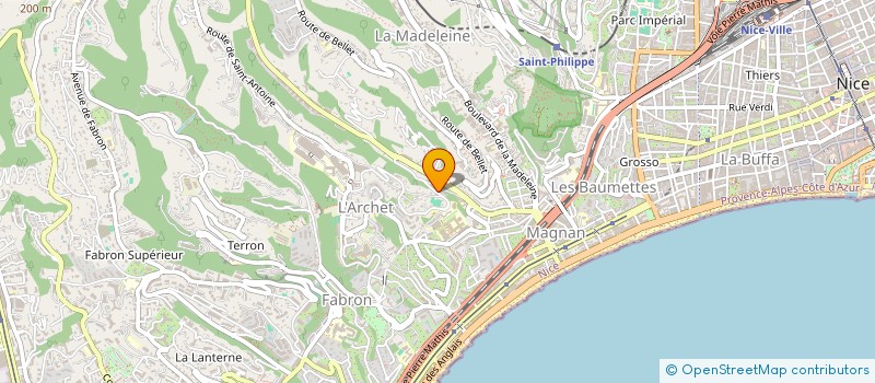 localisation de l'entreprise KLIMAZEN  NICE