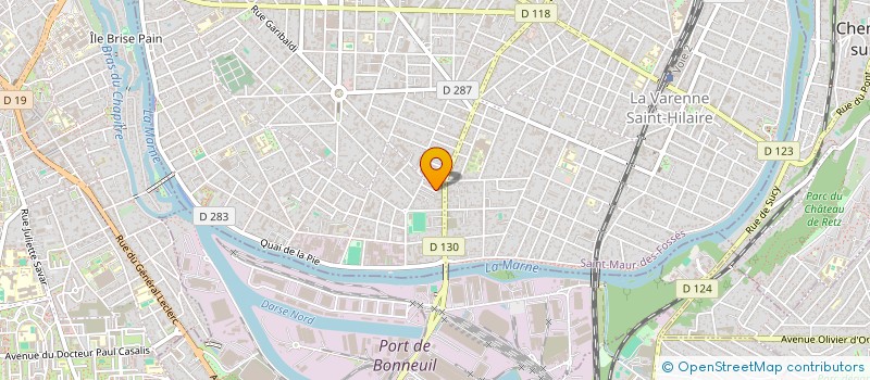localisation de l'entreprise KLIMB UP HOTELS à SAINT-MAUR-DES-FOSSES