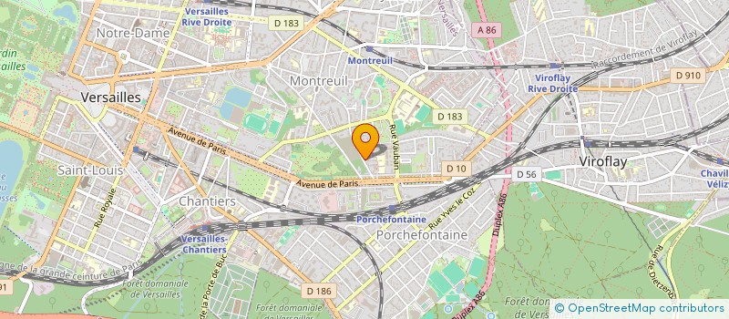 localisation de l'entreprise KLIMLE à VERSAILLES