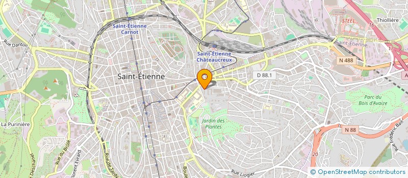 localisation de l'entreprise KLIN KING  SAINT-ETIENNE